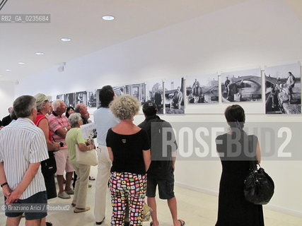 CAORLE 23/7/10 : MOSTRA HEMINGWAY A CAORLE PAOLA PALLIERI GIANNI MORIANI ©Graziano Arici/Rosebud2