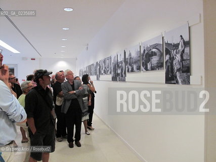 CAORLE 23/7/10 : MOSTRA HEMINGWAY A CAORLE PAOLA PALLIERI GIANNI MORIANI ©Graziano Arici/Rosebud2