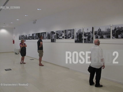 CAORLE 23/7/10 : MOSTRA HEMINGWAY A CAORLE PAOLA PALLIERI GIANNI MORIANI ©Graziano Arici/Rosebud2