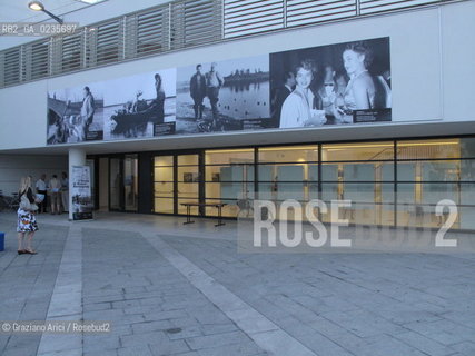 CAORLE 23/7/10 : MOSTRA HEMINGWAY A CAORLE PAOLA PALLIERI GIANNI MORIANI ©Graziano Arici/Rosebud2