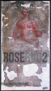 Venice, Gallerie dell’Accademia La Nuda - the Naked fresco from the Fondaco dei Tedeschi facade by the painter Giorgione