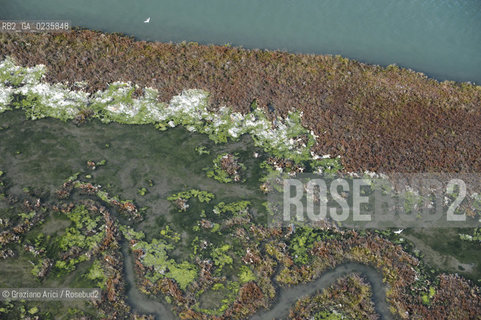 VENEZIA 11/10/10- FOTO AEREE DELLE BARENE DELLA LAGUNA SUD ©Graziano Arici/Rosebud2 CONSORZIO VENEZIA NUOVA LAGUNA BARENA