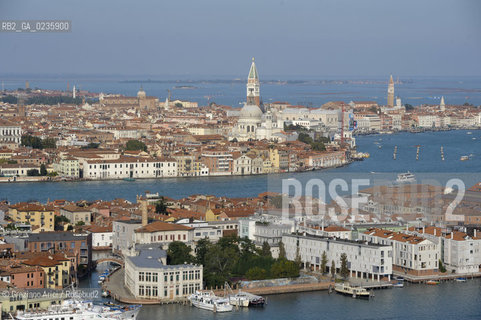 Venice october 2010 - The aerial view of Venice skyline giudecca S.Marco foto aerea ©Graziano Arici/Rosebud2