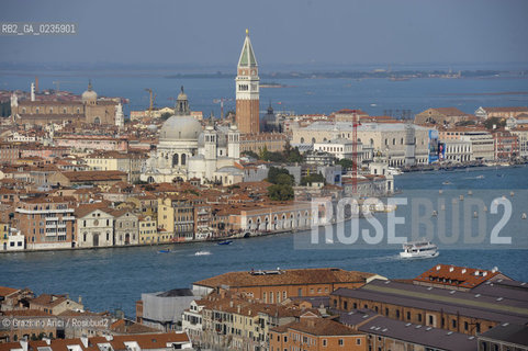 Venice october 2010 - The aerial view of Venice skyline giudecca S.Marco foto aerea ©Graziano Arici/Rosebud2