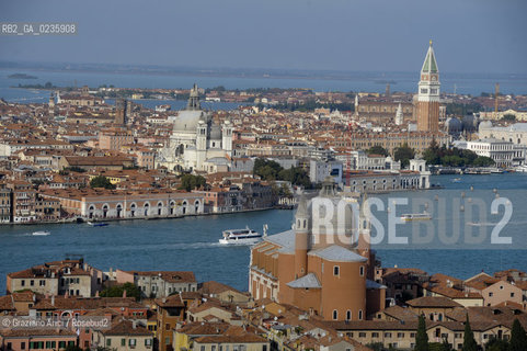 Venice october 2010 - The aerial view of Venice skyline giudecca S.Marco foto aerea ©Graziano Arici/Rosebud2