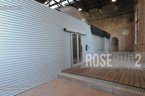 VENEZIA 24/09/2010 - LAVORI DI RESTAURO E RISTRUTTURAZIONE DELLARSENALE EDIFICIO  112  ©Graziano Arici/Rosebud2 CONSORZIO VENEZIA NUOVA