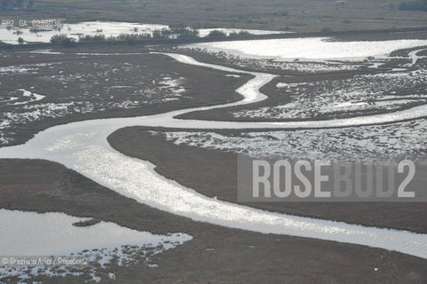 VENEZIA 11/10/10- FOTO AEREE DELLE BARENE DELLA LAGUNA SUD ©Graziano Arici/Rosebud2 CONSORZIO VENEZIA NUOVA LAGUNA BARENA
