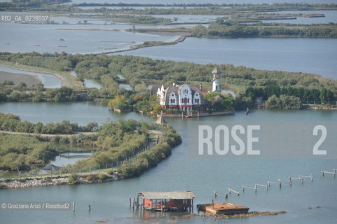 VENEZIA 11/10/10- FOTO AEREE DELLE BARENE DELLA LAGUNA SUD VALLE DA PESCA VALLE ZAPPA ©Graziano Arici/Rosebud2 CONSORZIO VENEZIA NUOVA LAGUNA BARENA VALLE DA PESCA
