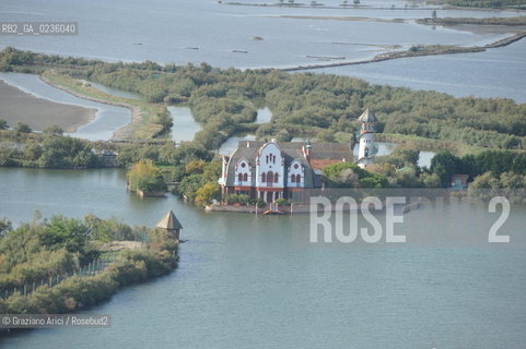 VENEZIA 11/10/10- FOTO AEREE DELLE BARENE DELLA LAGUNA SUD VALLE DA PESCA VALLE ZAPPA ©Graziano Arici/Rosebud2 CONSORZIO VENEZIA NUOVA LAGUNA BARENA VALLE DA PESCA