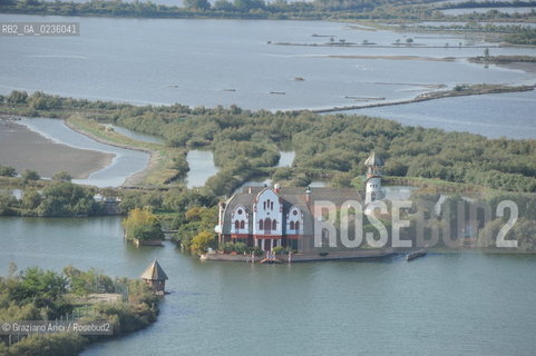 VENEZIA 11/10/10- FOTO AEREE DELLE BARENE DELLA LAGUNA SUD VALLE DA PESCA VALLE ZAPPA ©Graziano Arici/Rosebud2 CONSORZIO VENEZIA NUOVA LAGUNA BARENA VALLE DA PESCA