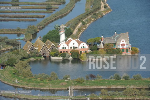 VENEZIA 11/10/10- FOTO AEREE DELLE BARENE DELLA LAGUNA SUD VALLE DA PESCA VALLE ZAPPA ©Graziano Arici/Rosebud2 CONSORZIO VENEZIA NUOVA LAGUNA BARENA VALLE DA PESCA