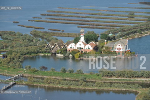 VENEZIA 11/10/10- FOTO AEREE DELLE BARENE DELLA LAGUNA SUD VALLE DA PESCA VALLE ZAPPA ©Graziano Arici/Rosebud2 CONSORZIO VENEZIA NUOVA LAGUNA BARENA VALLE DA PESCA