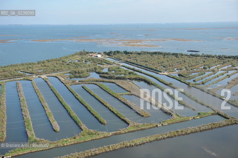 VENEZIA 11/10/10- FOTO AEREE DELLE BARENE DELLA LAGUNA SUD VALLE DA PESCA VALLE ZAPPA ©Graziano Arici/Rosebud2 CONSORZIO VENEZIA NUOVA LAGUNA BARENA VALLE DA PESCA