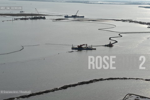 VENEZIA 11/10/10- FOTO AEREE DELLE BARENE DELLA LAGUNA SUD ©Graziano Arici/Rosebud2 CONSORZIO VENEZIA NUOVA LAGUNA BARENA