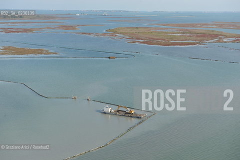 VENEZIA 11/10/10- FOTO AEREE DELLE BARENE DELLA LAGUNA SUD ©Graziano Arici/Rosebud2 CONSORZIO VENEZIA NUOVA LAGUNA BARENA
