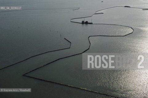 VENEZIA 11/10/10- FOTO AEREE DELLE BARENE DELLA LAGUNA SUD ©Graziano Arici/Rosebud2 CONSORZIO VENEZIA NUOVA LAGUNA BARENA