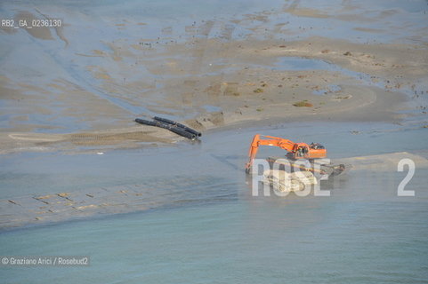 VENEZIA 11/10/09 - FOTO AEREE DELLE BARENE DELLA LAGUNA NORD ©Graziano Arici/Rosebud2 CONSORZIO VENEZIA NUOVA LAGUNA BARENA