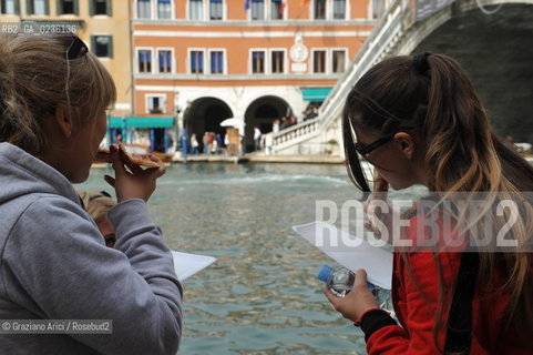 Venice october 2010 - Tourists in Venice turismo gastronomia ©Graziano Arici/Rosebud2