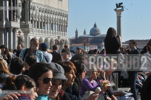 Venice october 2010 - Tourists in Venice turismo ©Graziano Arici/Rosebud2