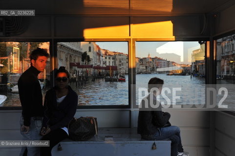 Venice october - Venetian life: young people ©Graziano Arici/Rosebud2