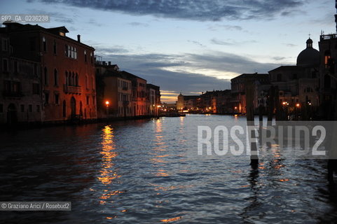 Venice october 2010 - sunset in Venice Grand Canal canal grande tramonto©Graziano Arici/Rosebud2