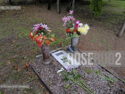 Venice october 2010 - Monumental cemetery in Venice: grave of the artist Emilio Vedova  ©Graziano Arici/Rosebud2