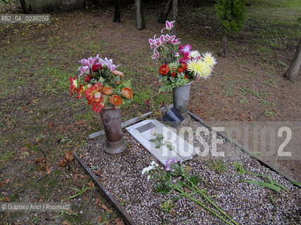 Venice october 2010 - Monumental cemetery in Venice: grave of the artist Emilio Vedova  ©Graziano Arici/Rosebud2