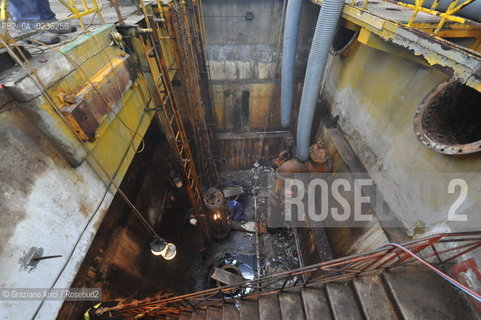 VENEZIA ARSENALE 11/11/10 LAVORI DI RISTRUTTURAZIONE DELLARSENALE DI VENEZIA EDIFICIO 88 E POMPE ©Graziano Arici/Rosebud2   CONSORZIO VENEZIA NUOVA