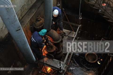 VENEZIA ARSENALE 11/11/10 LAVORI DI RISTRUTTURAZIONE DELLARSENALE DI VENEZIA EDIFICIO 88 E POMPE ©Graziano Arici/Rosebud2   CONSORZIO VENEZIA NUOVA