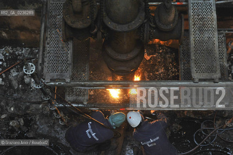 VENEZIA ARSENALE 11/11/10 LAVORI DI RISTRUTTURAZIONE DELLARSENALE DI VENEZIA EDIFICIO 88 E POMPE ©Graziano Arici/Rosebud2   CONSORZIO VENEZIA NUOVA