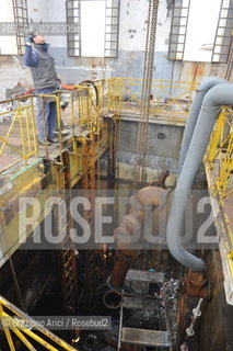 VENEZIA ARSENALE 11/11/10 LAVORI DI RISTRUTTURAZIONE DELLARSENALE DI VENEZIA EDIFICIO 88 E POMPE ©Graziano Arici/Rosebud2   CONSORZIO VENEZIA NUOVA