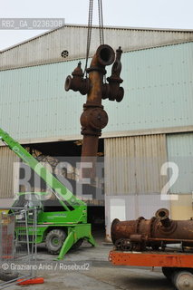 VENEZIA ARSENALE 11/11/10 LAVORI DI RISTRUTTURAZIONE DELLARSENALE DI VENEZIA EDIFICIO 88 E POMPE ©Graziano Arici/Rosebud2   CONSORZIO VENEZIA NUOVA