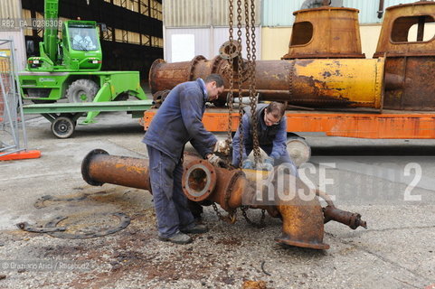 VENEZIA ARSENALE 11/11/10 LAVORI DI RISTRUTTURAZIONE DELLARSENALE DI VENEZIA EDIFICIO 88 E POMPE ©Graziano Arici/Rosebud2   CONSORZIO VENEZIA NUOVA