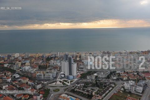 Venezia 13/12/10 - Foto aerea del Litorale del Jesolo Eraclea spiaggia ©Graziano Arici/Rosebud2 consorzio venezia nuova