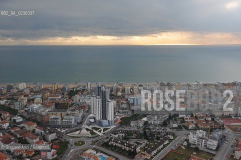Venezia 13/12/10 - Foto aerea del Litorale del Jesolo Eraclea spiaggia ©Graziano Arici/Rosebud2 consorzio venezia nuova