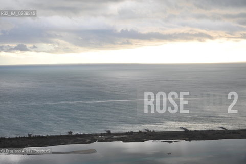 Venezia 13/12/10 - Foto aerea del Litorale del Jesolo Eraclea spiaggia ©Graziano Arici/Rosebud2 consorzio venezia nuova