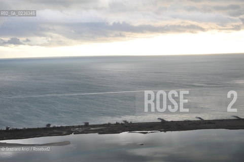 Venezia 13/12/10 - Foto aerea del Litorale del Jesolo Eraclea spiaggia ©Graziano Arici/Rosebud2 consorzio venezia nuova