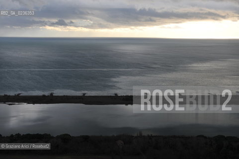 Venezia 13/12/10 - Foto aerea del Litorale del Jesolo Eraclea spiaggia ©Graziano Arici/Rosebud2 consorzio venezia nuova