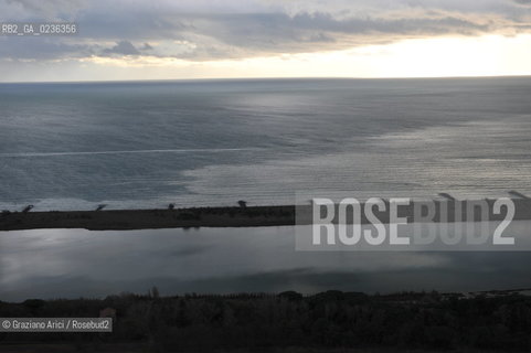 Venezia 13/12/10 - Foto aerea del Litorale del Jesolo Eraclea spiaggia ©Graziano Arici/Rosebud2 consorzio venezia nuova