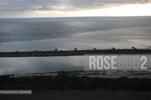 Venezia 13/12/10 - Foto aerea del Litorale del Jesolo Eraclea spiaggia ©Graziano Arici/Rosebud2 consorzio venezia nuova