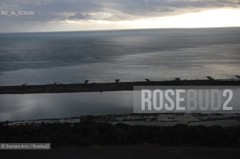 Venezia 13/12/10 - Foto aerea del Litorale del Jesolo Eraclea spiaggia ©Graziano Arici/Rosebud2 consorzio venezia nuova