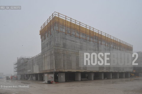 Venezia 9/12/10 - LAVORI IN CORSO ALLA BOCCA DI PORTO DI MALAMOCCO ©Graziano Arici/Rosebud2 CONSORZIO VENEZIA NUOVA