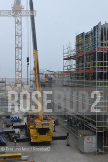 Venezia 9/12/10 - LAVORI IN CORSO ALLA BOCCA DI PORTO DI MALAMOCCO ©Graziano Arici/Rosebud2 CONSORZIO VENEZIA NUOVA