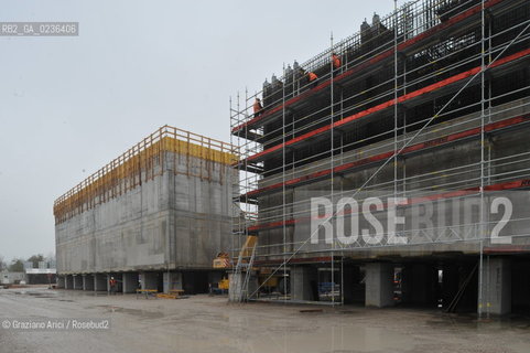 Venezia 9/12/10 - LAVORI IN CORSO ALLA BOCCA DI PORTO DI MALAMOCCO ©Graziano Arici/Rosebud2 CONSORZIO VENEZIA NUOVA