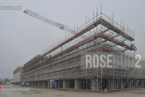 Venezia 9/12/10 - LAVORI IN CORSO ALLA BOCCA DI PORTO DI MALAMOCCO ©Graziano Arici/Rosebud2 CONSORZIO VENEZIA NUOVA