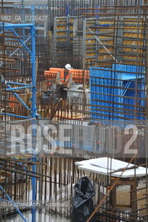 Venezia 9/12/10 - LAVORI IN CORSO ALLA BOCCA DI PORTO DI MALAMOCCO ©Graziano Arici/Rosebud2 CONSORZIO VENEZIA NUOVA
