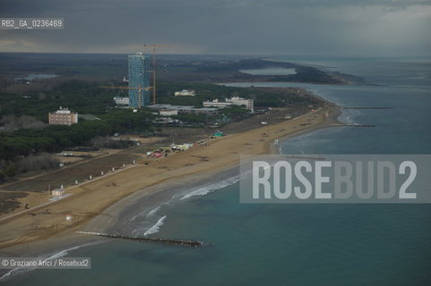 Venezia 13/12/10 - Litorale del Jesolo Eraclea spiaggia ©Graziano Arici/Rosebud2 consorzio venezia nuova