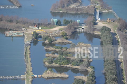 VENEZIA 1/2/11 - FOTO AEREE VALLE DA PESCA VALLE ZAPPA ©Graziano Arici/Rosebud2