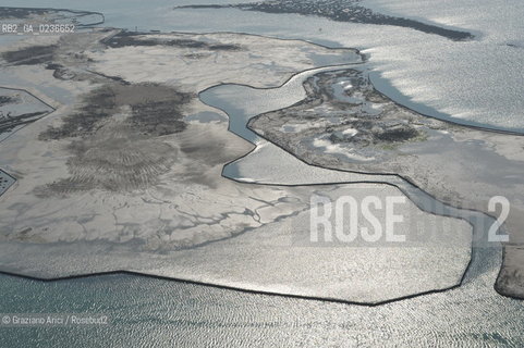 VENEZIA 1/2/11 - FOTO AEREE BARENE ©Graziano Arici/Rosebud2