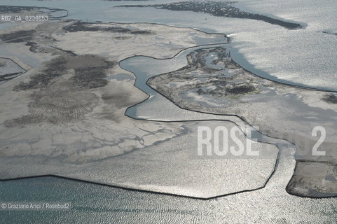 VENEZIA 1/2/11 - FOTO AEREE BARENE ©Graziano Arici/Rosebud2